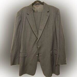 Burberry London men suit size 46XLG 100% Wool